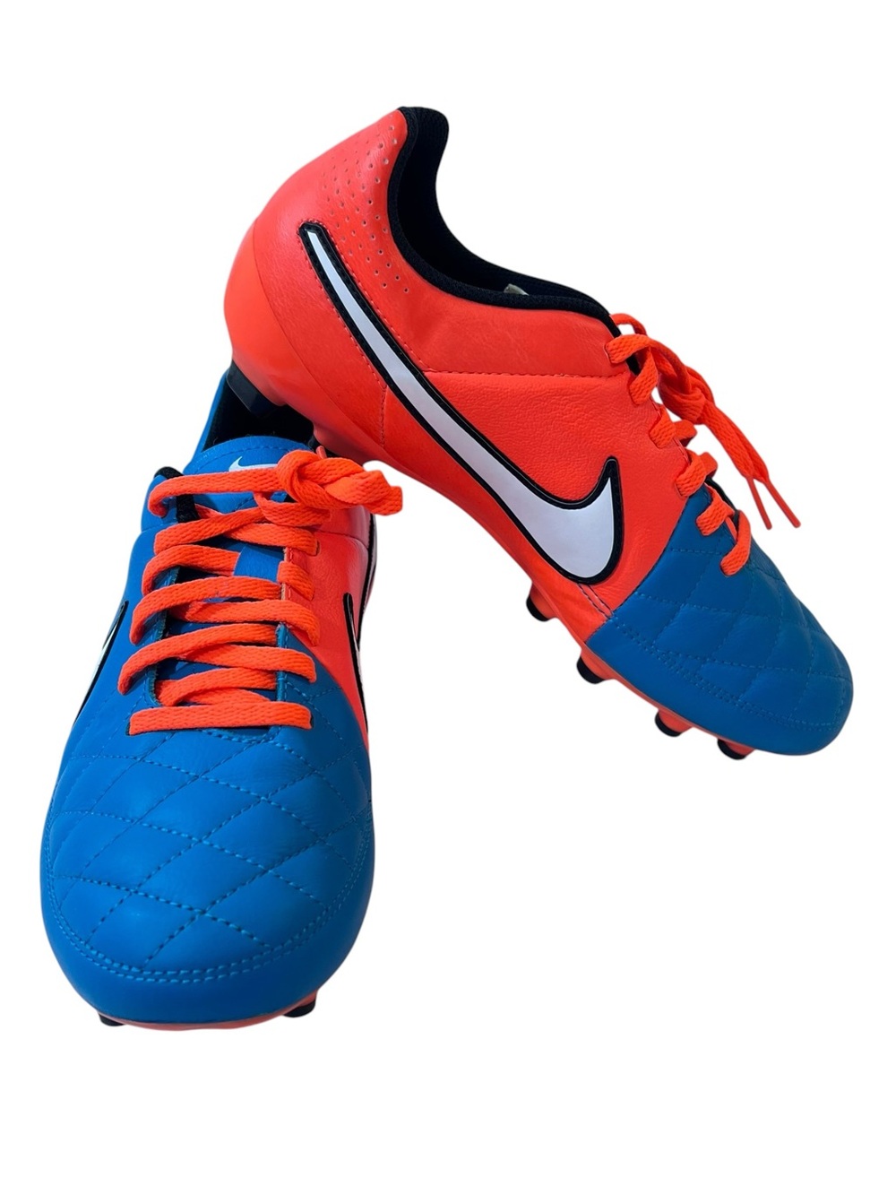 Nike JR Tiempo Genio Leather Soccer Cleats Youth Size 5 New